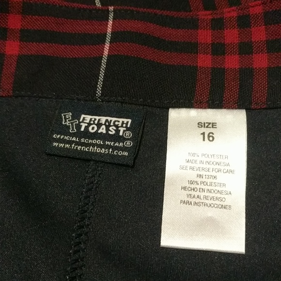 French Toast NWOT Plaid Skirt School Uniform ! 16 - Picture 6 of 7